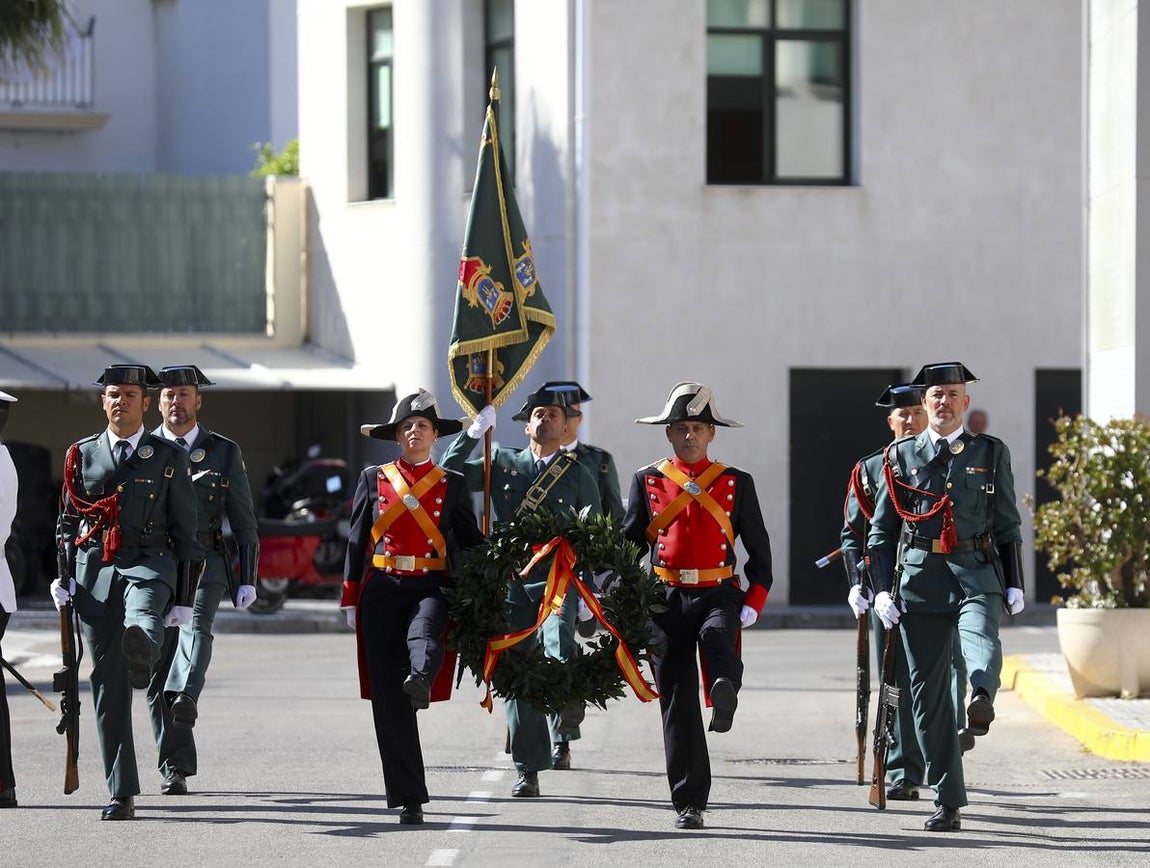 Imágenes del acto aniversario de la Guardia Civil
