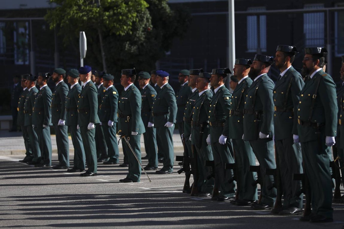 Imágenes del acto aniversario de la Guardia Civil