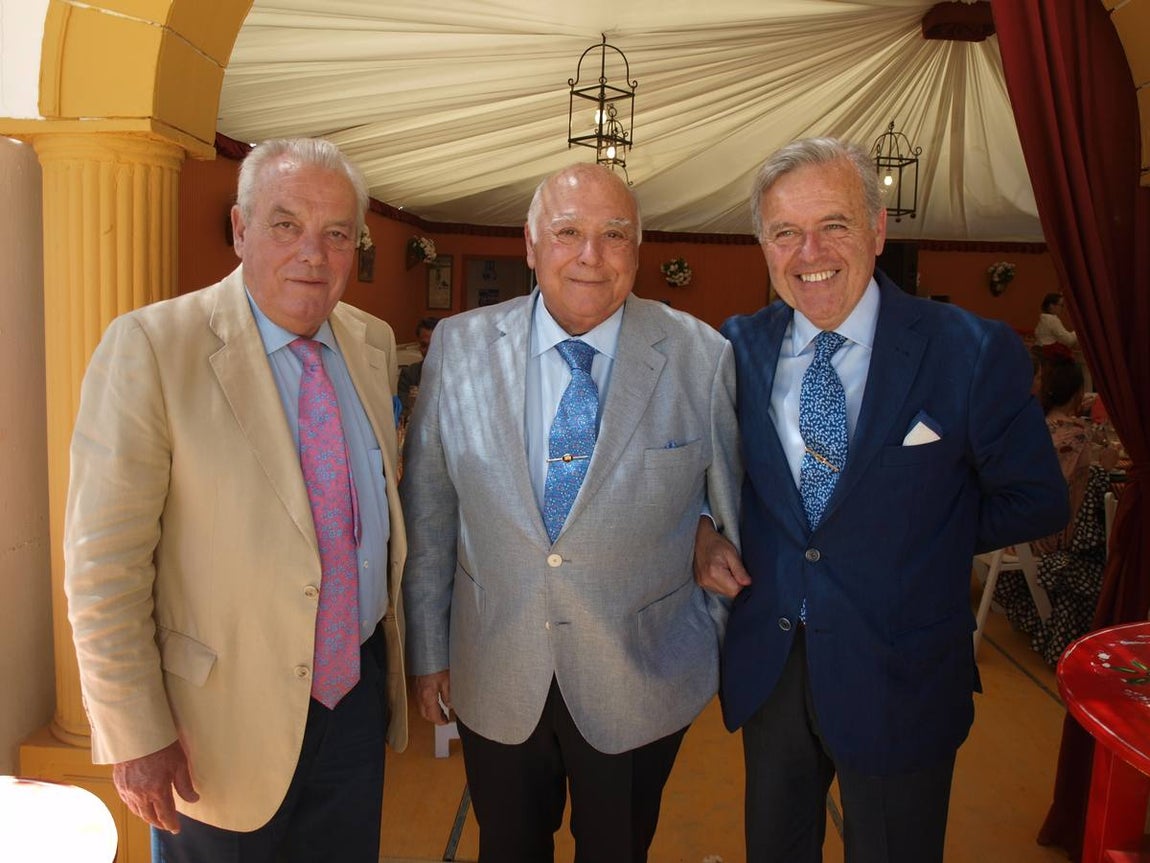 Socios titulares de la caseta El Farol