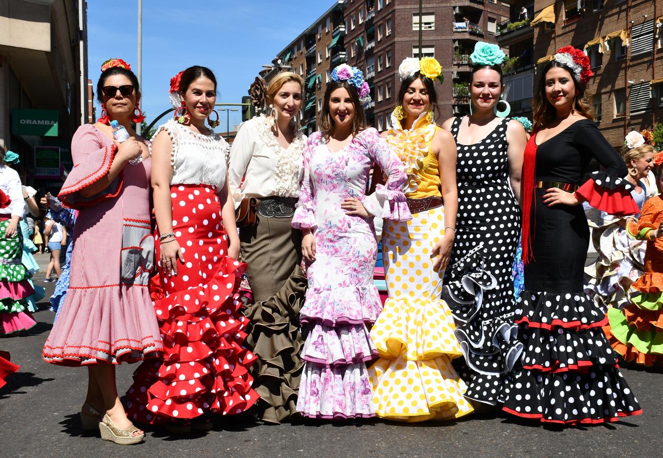 El desfile de San Isidro de Talavera, en imágenes