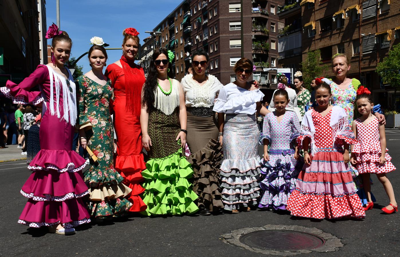 El desfile de San Isidro de Talavera, en imágenes