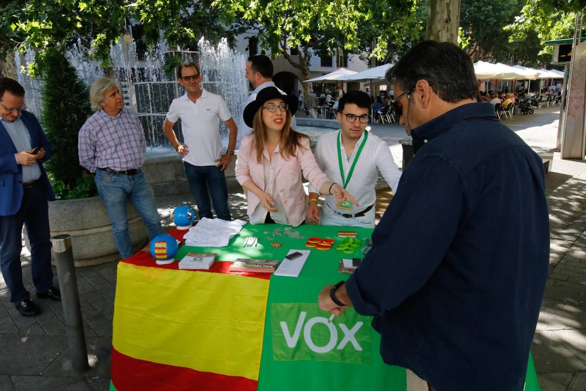 La sexta jornada de campaña electoral de Córdoba, en imágenes