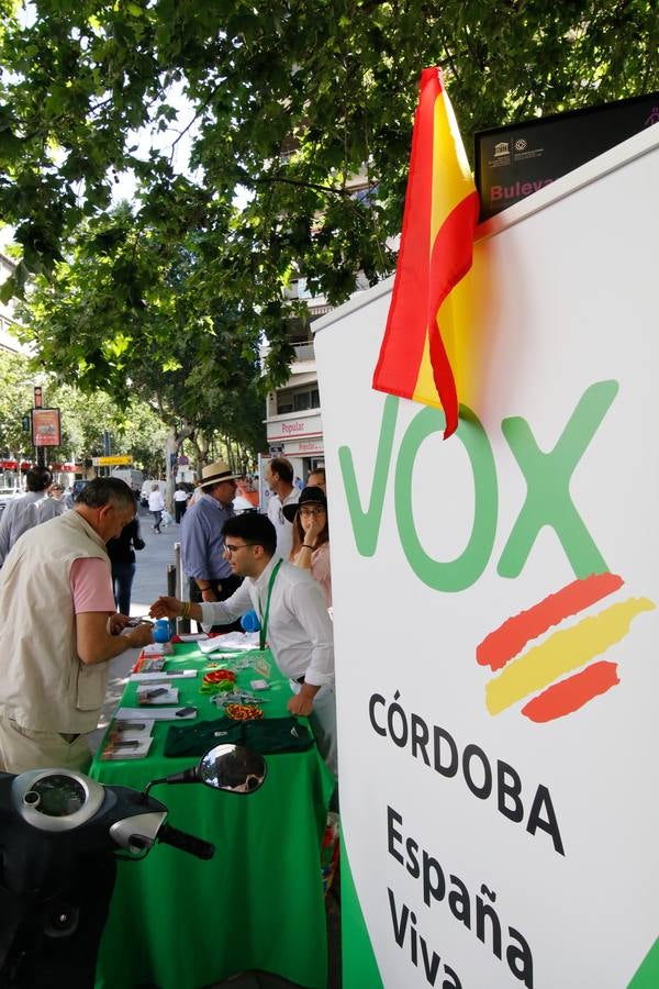 La sexta jornada de campaña electoral de Córdoba, en imágenes