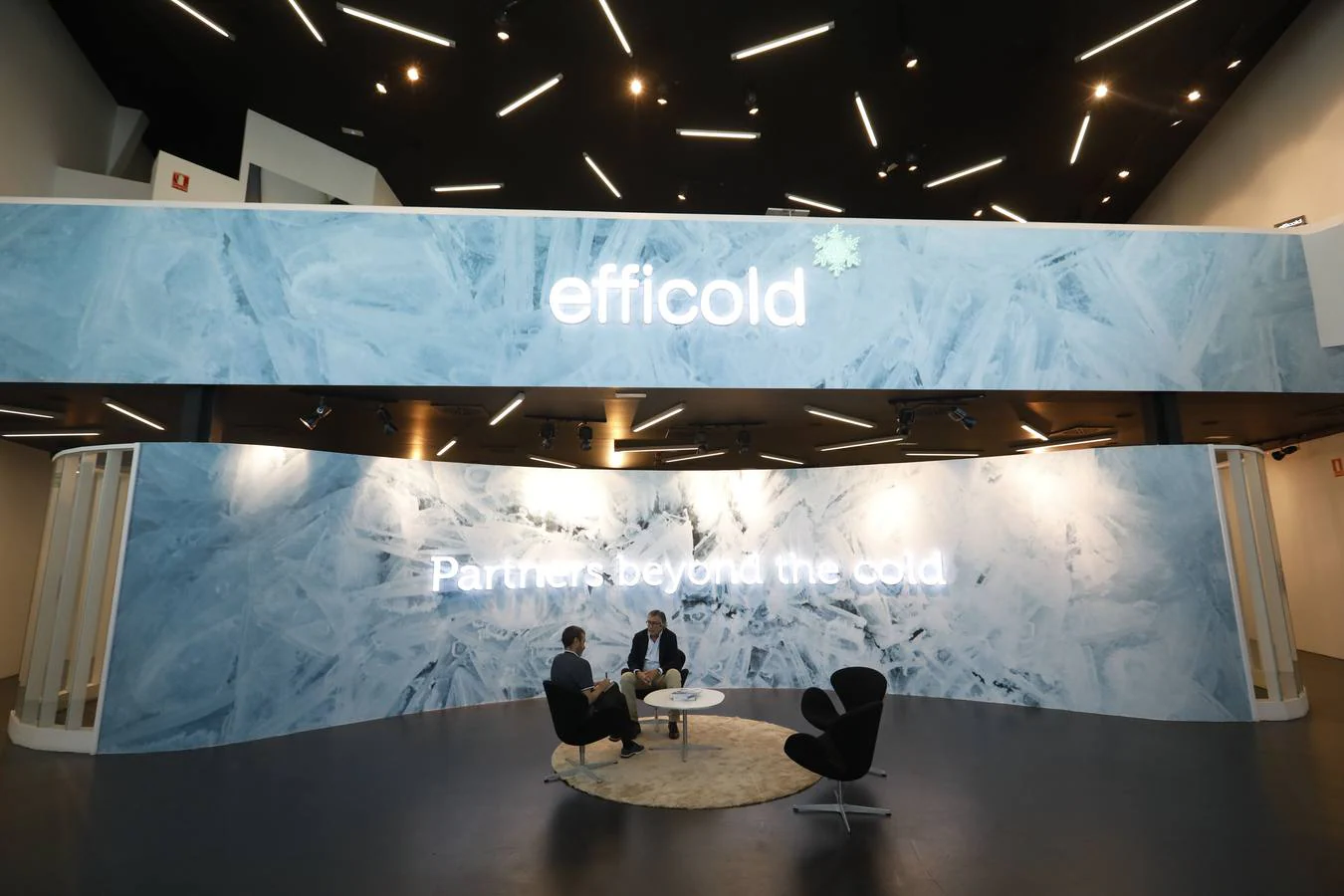 «Showroom» de Efficold, donde la empresa muestra sus productos acabados a las multinacionales y realiza presentaciones