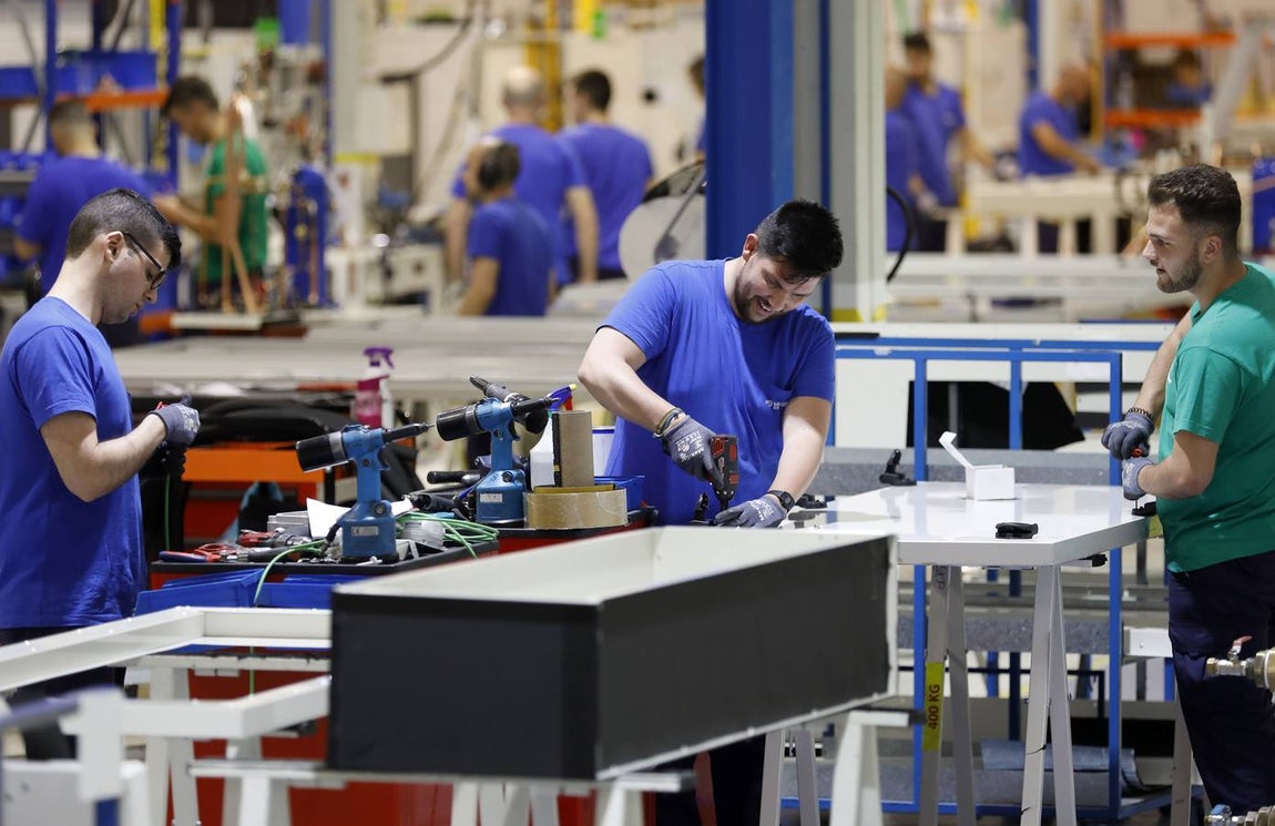 Un taller del Grupo Keyter en Lucena