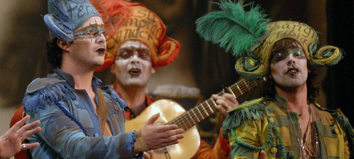 Comparsa La banda del capitán veneno (2008). 