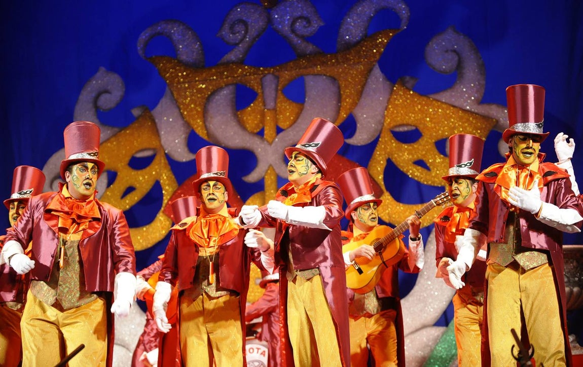 Comparsa Los comparsistas se la dan de artistas (2009). 