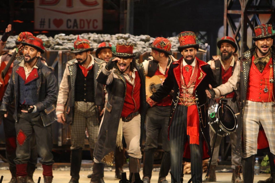 Comparsa Los Mafiosos (2018). 