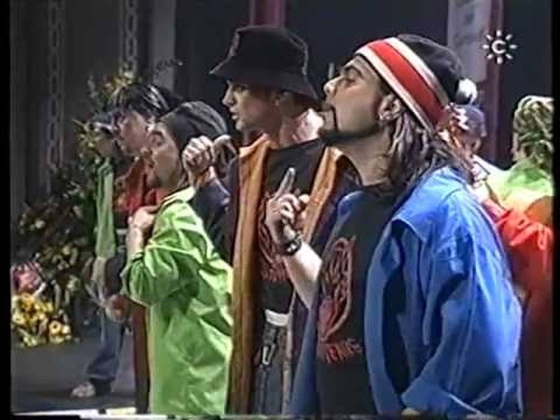 Chirigota Los panteras (2001). 