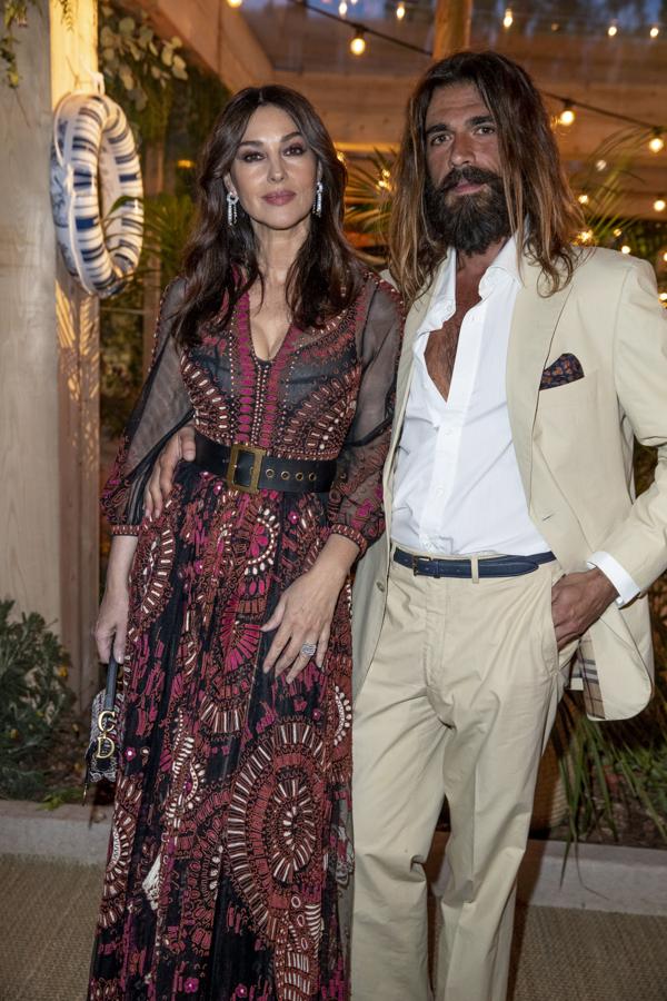 Monica Bellucci. Acudió junto a Nicolas Lefebvre.