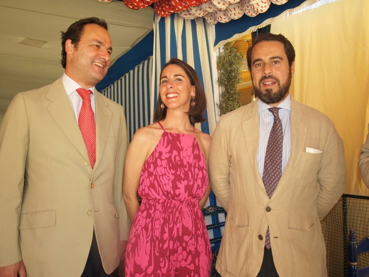 Ignacio Díez, Angie Serrano e Ignacio Trujillo