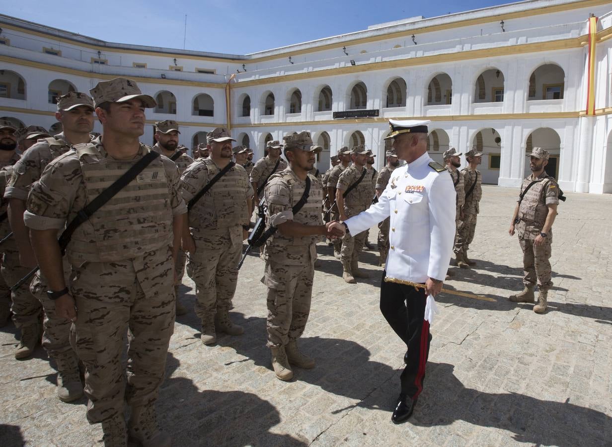 El TEAR despide a la la Fuerza Expedicionaria de Infantería de Marina para Mali