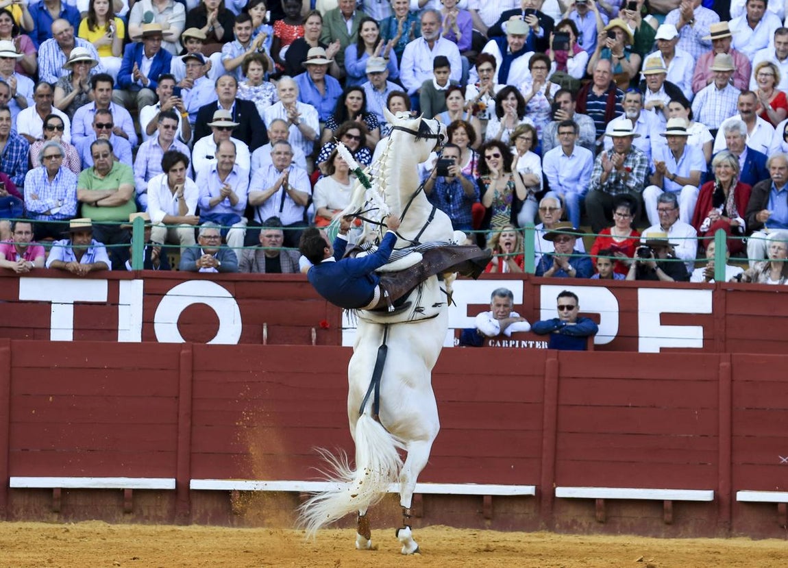 FOTOS: Rejones en la Feria de Jerez 2019