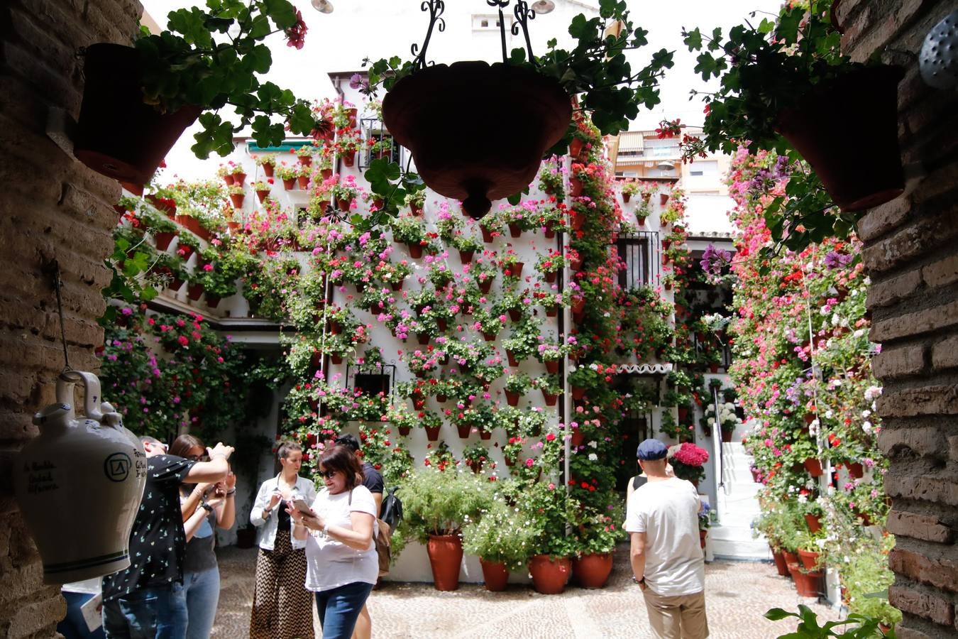 El esplendor de los patios de San Basilio-Alcázar Viejo en Córdoba, en imágenes