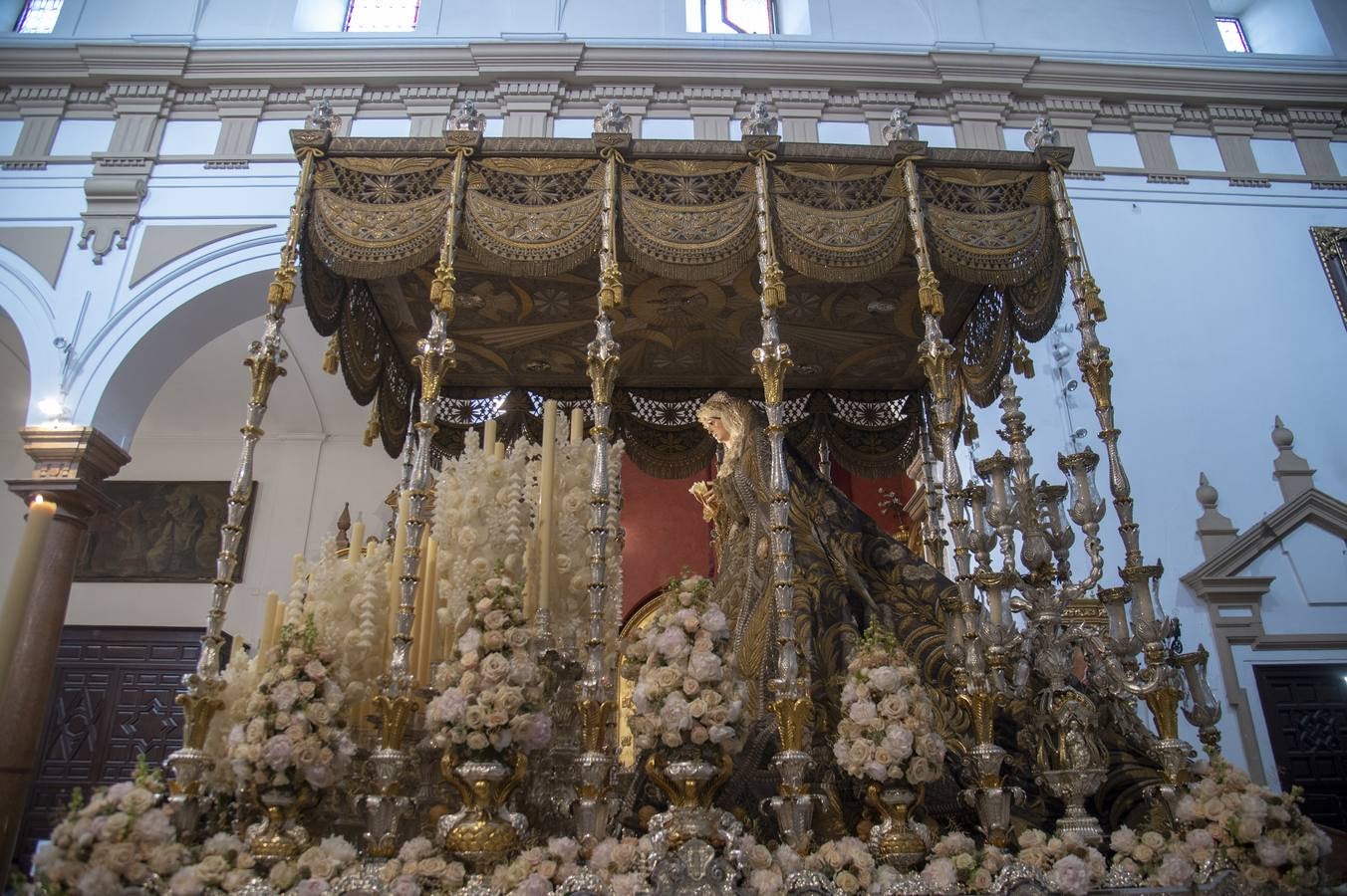 Galería de la Virgen de los Ángeles en paso de palio