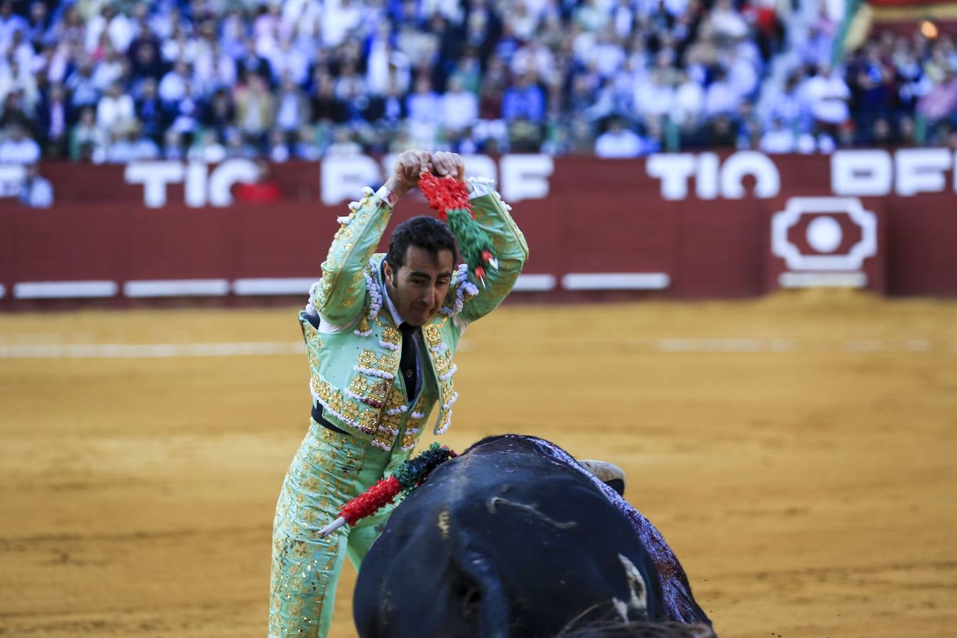 FOTOS: El Fandi, Manzanares y Roca Rey en la Feria de Jerez 2019