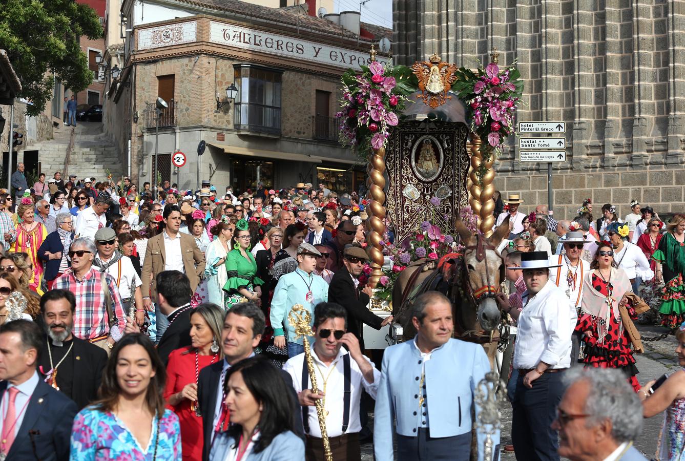 La romería del Rocío en Toledo, en imágenes