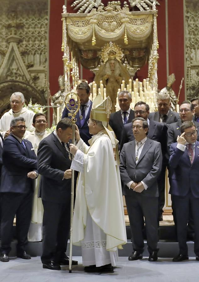 La coronación de la Virgen de los Ángeles, en imágenes