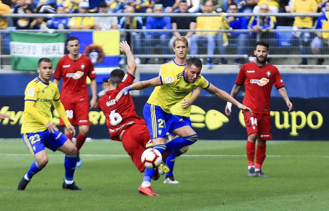 Partido Cádiz-Osasuna (0-0)