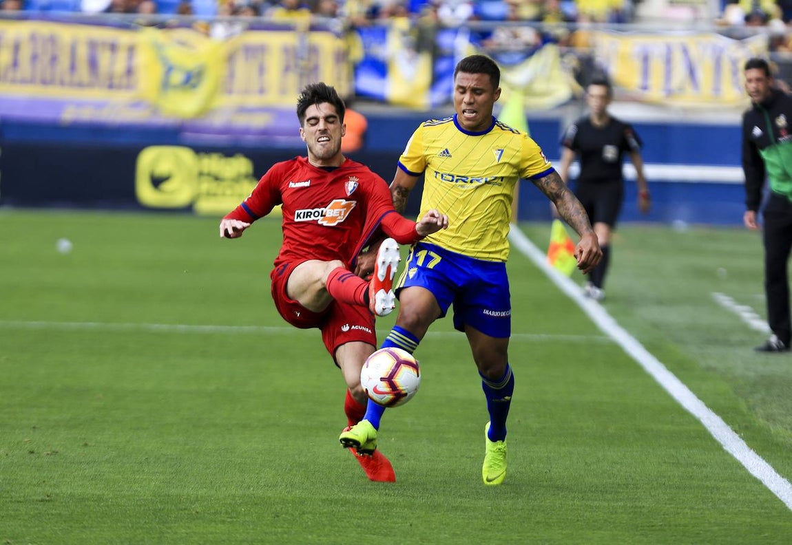 Partido Cádiz-Osasuna (0-0)