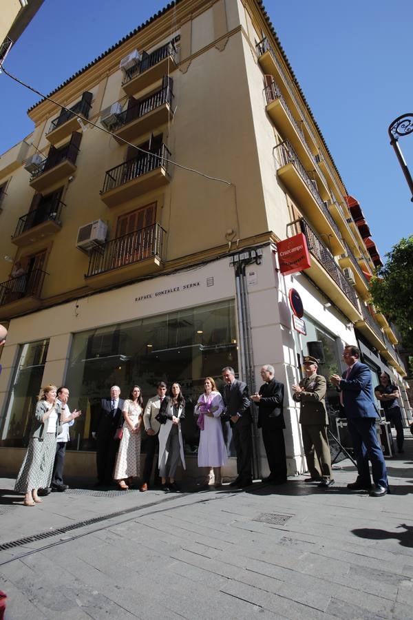 Rafael González-Serna, ya tiene su calle en Sevilla