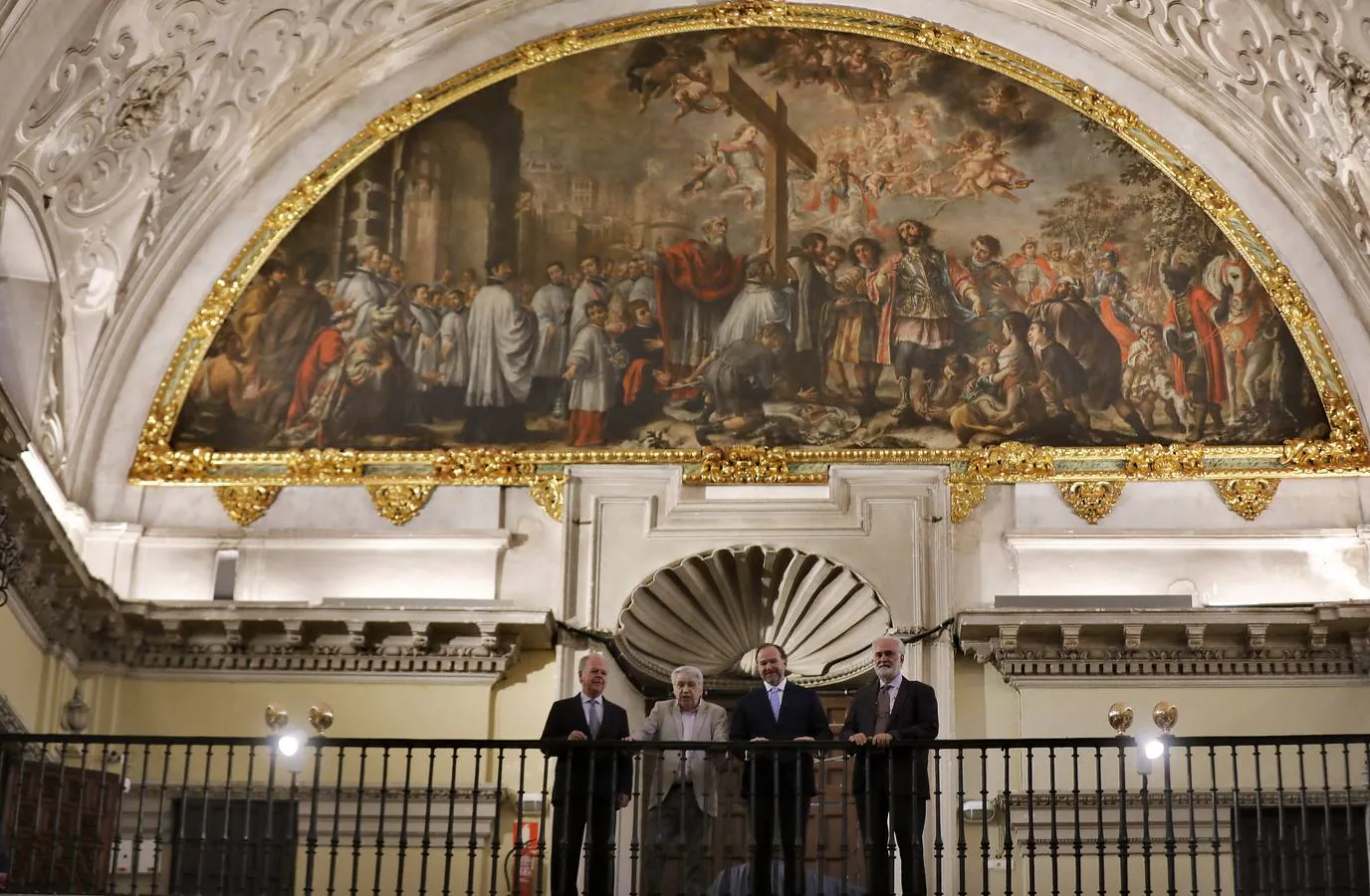 Finaliza la restauración de «La Exaltación de la Cruz» de Valdés Leal en Sevilla