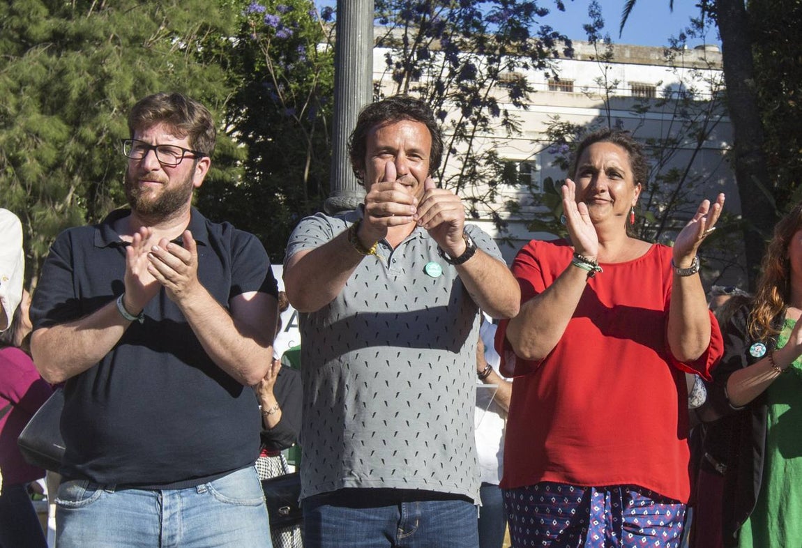 FOTOS: Mitin de Kichi en la plaza de Mina. Elecciones Municipales Cádiz 2019