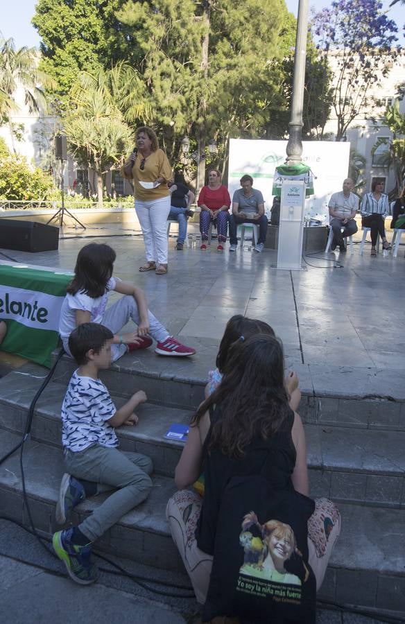 FOTOS: Mitin de Kichi en la plaza de Mina. Elecciones Municipales Cádiz 2019