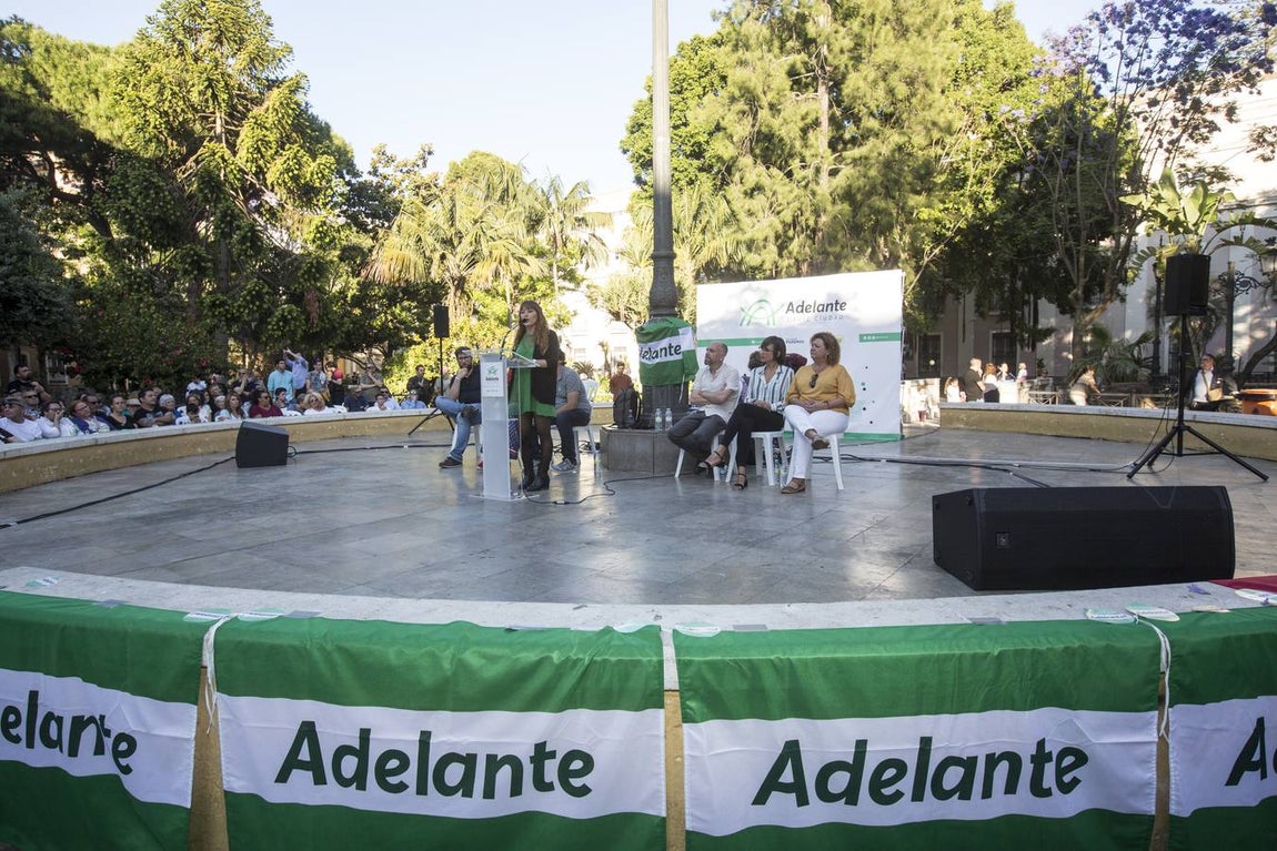 FOTOS: Mitin de Kichi en la plaza de Mina. Elecciones Municipales Cádiz 2019