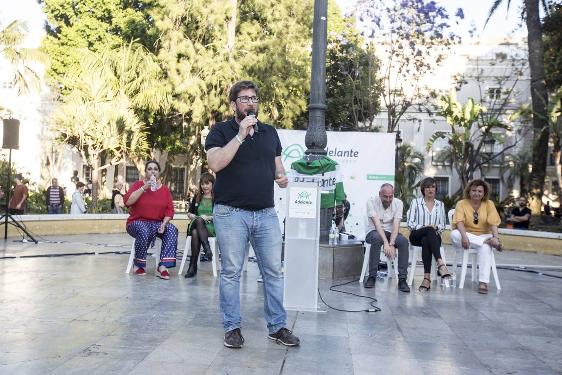 FOTOS: Mitin de Kichi en la plaza de Mina. Elecciones Municipales Cádiz 2019