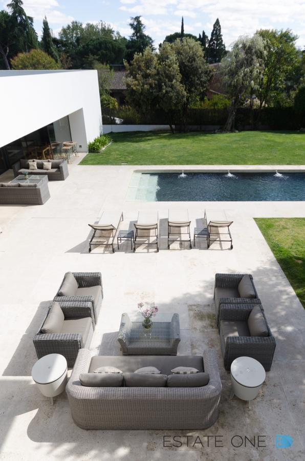 Amplia. La casa ocupa 937 m2 construidos