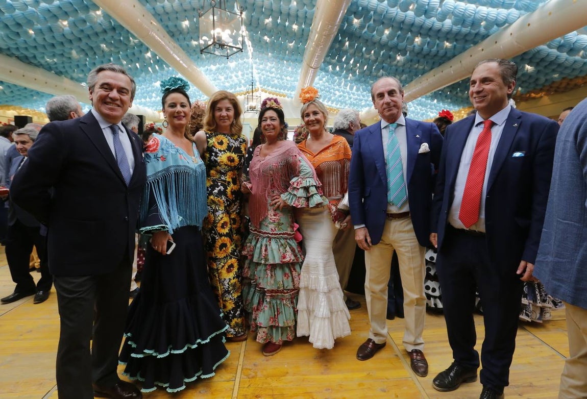 El ambiente de las casetas el sábado de la Feria, en imágenes