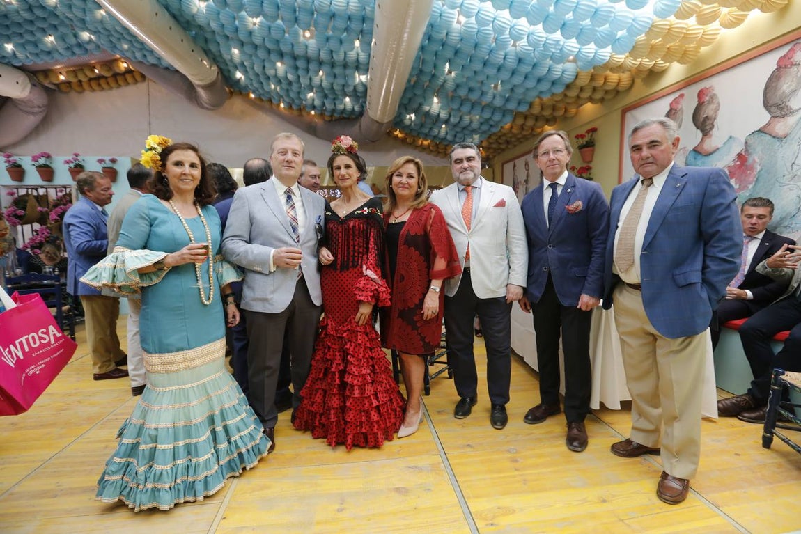 El ambiente de las casetas el sábado de la Feria, en imágenes
