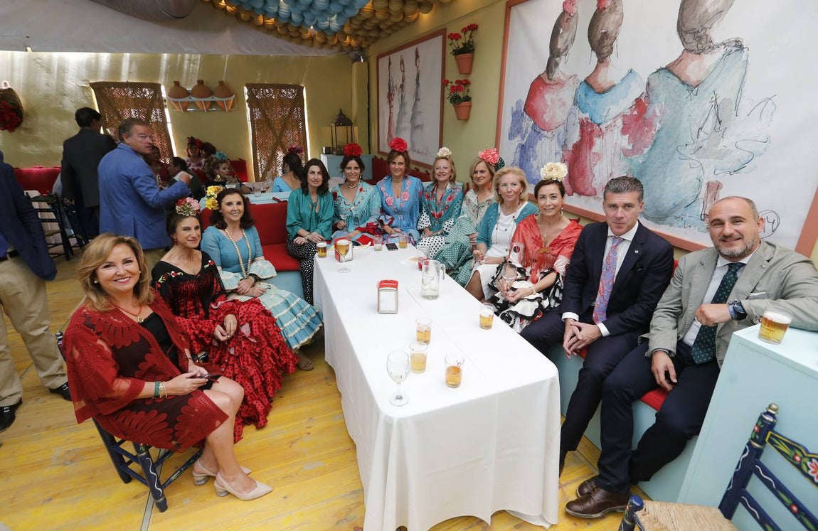 El ambiente de las casetas el sábado de la Feria, en imágenes