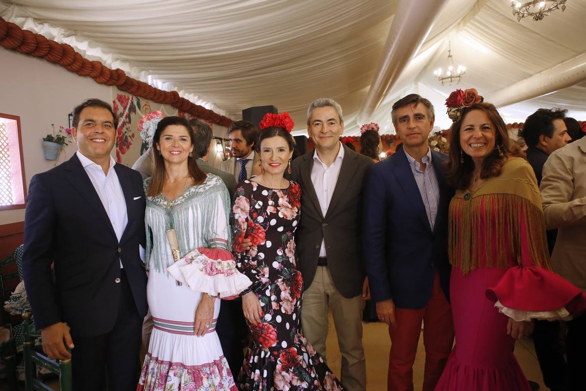 El ambiente de las casetas el sábado de la Feria, en imágenes