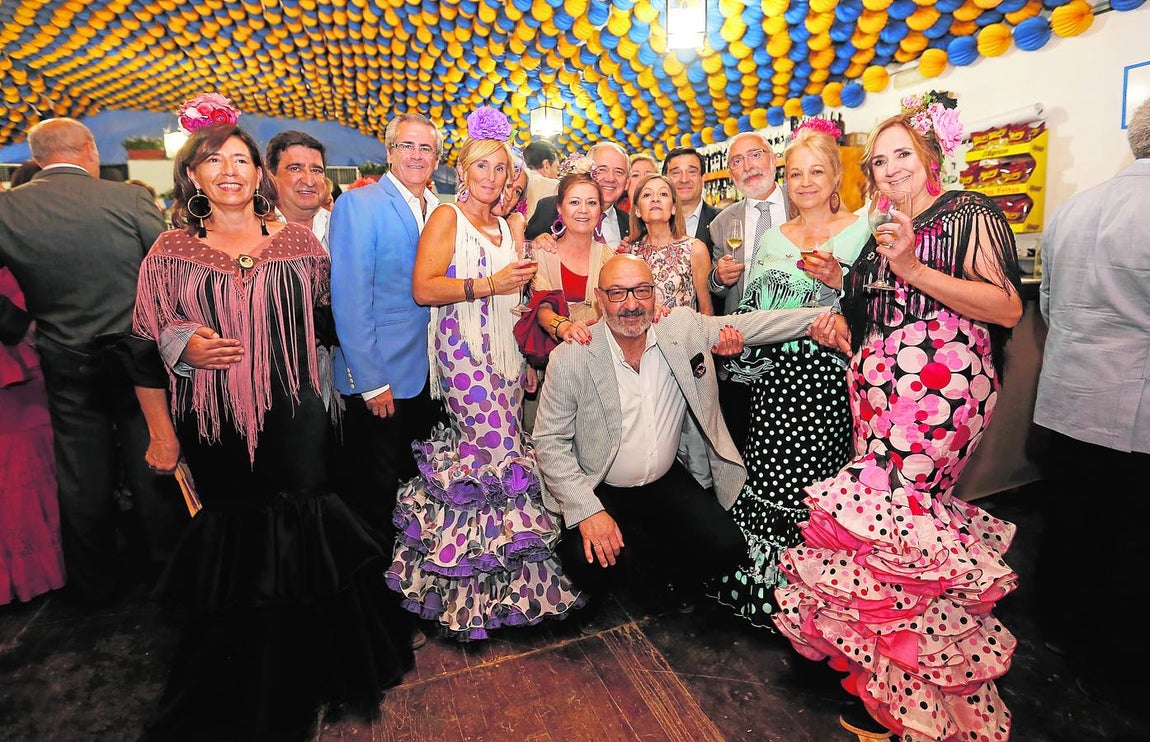 El ambiente de las casetas el sábado de la Feria, en imágenes