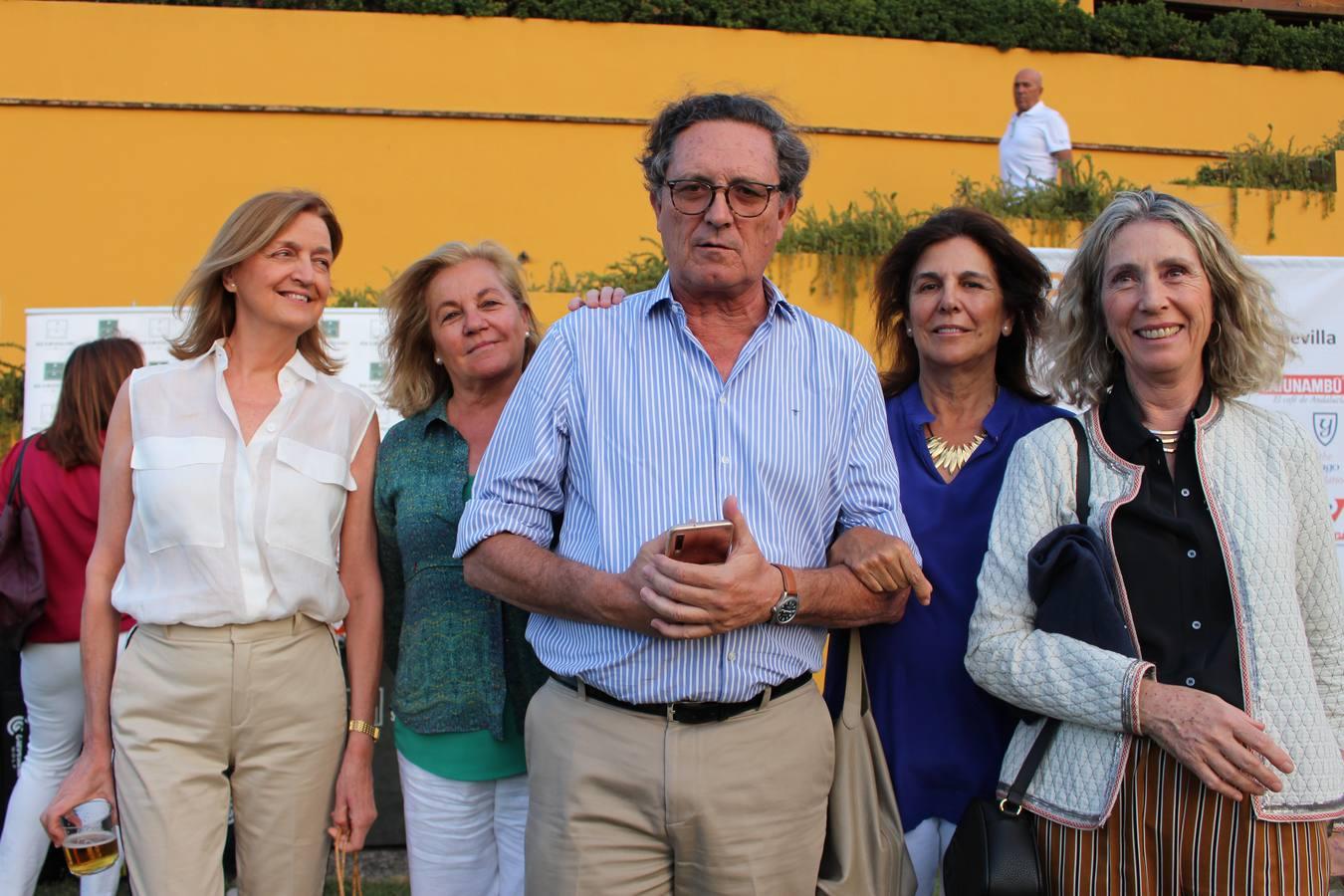 Belén Macías, Mento Muñoz, Arturo Argüeso, Carmen Bilbao y Ana Valle