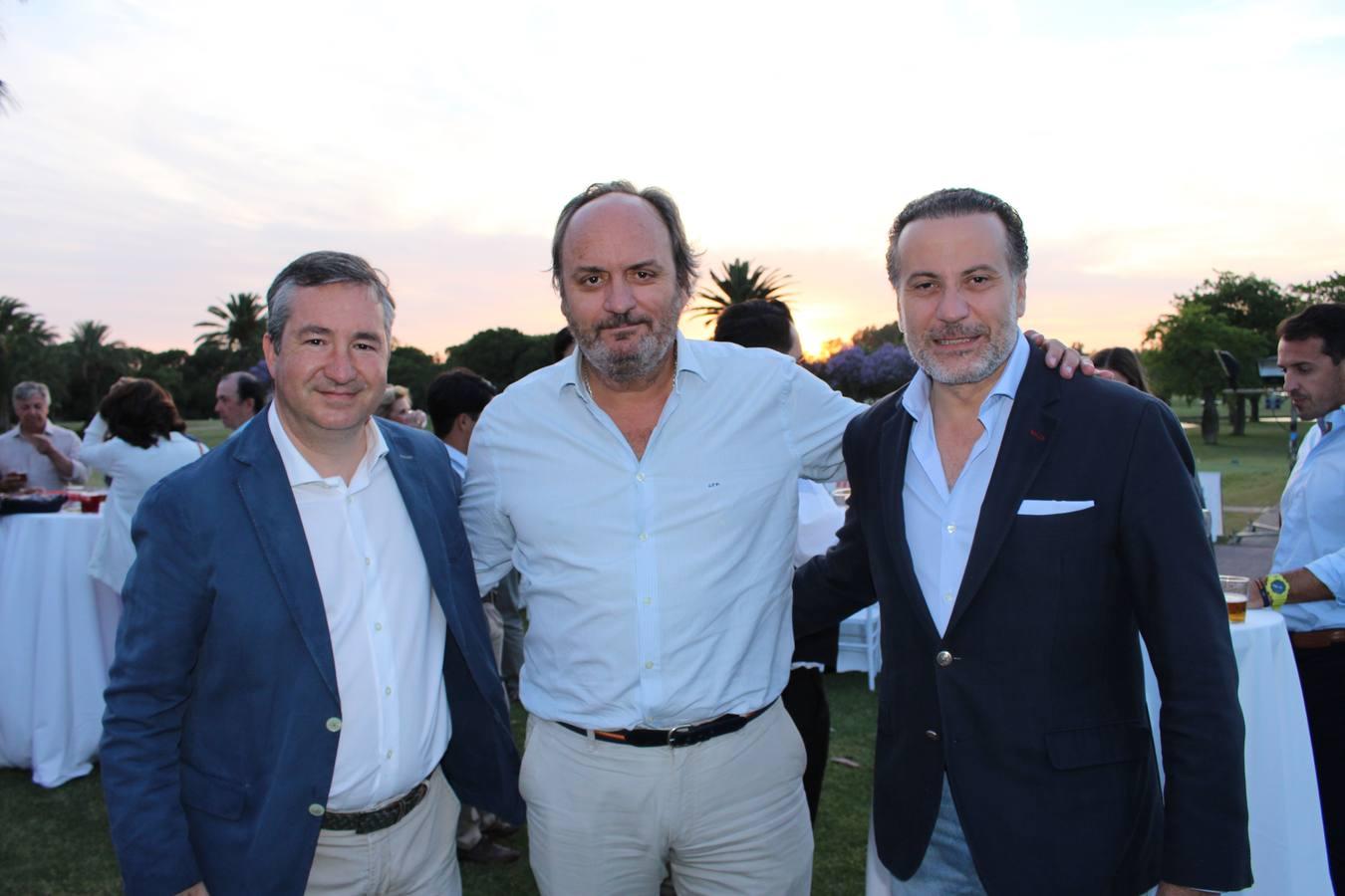 Diego García, Jorge Ferrer e Ignacio Muñoz