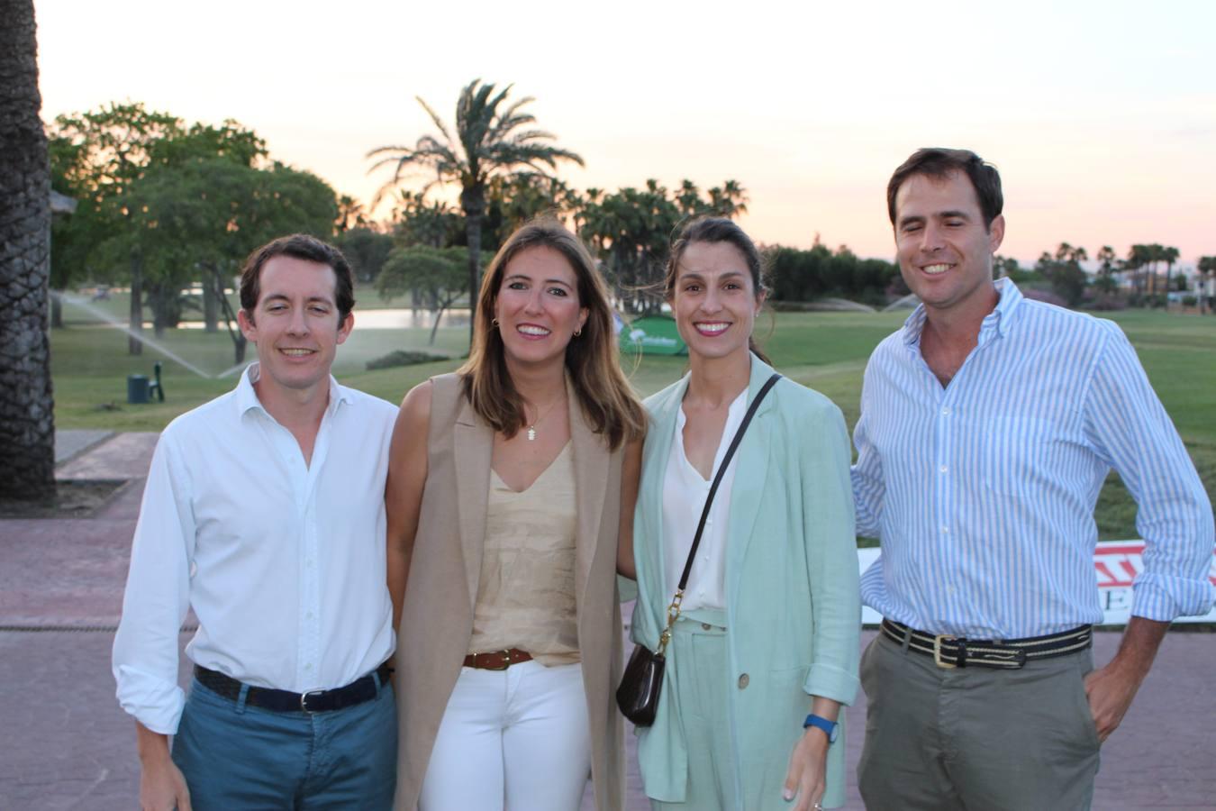 Alfonso Martínez, María González, Isabel Conde y Felipe Ferrán