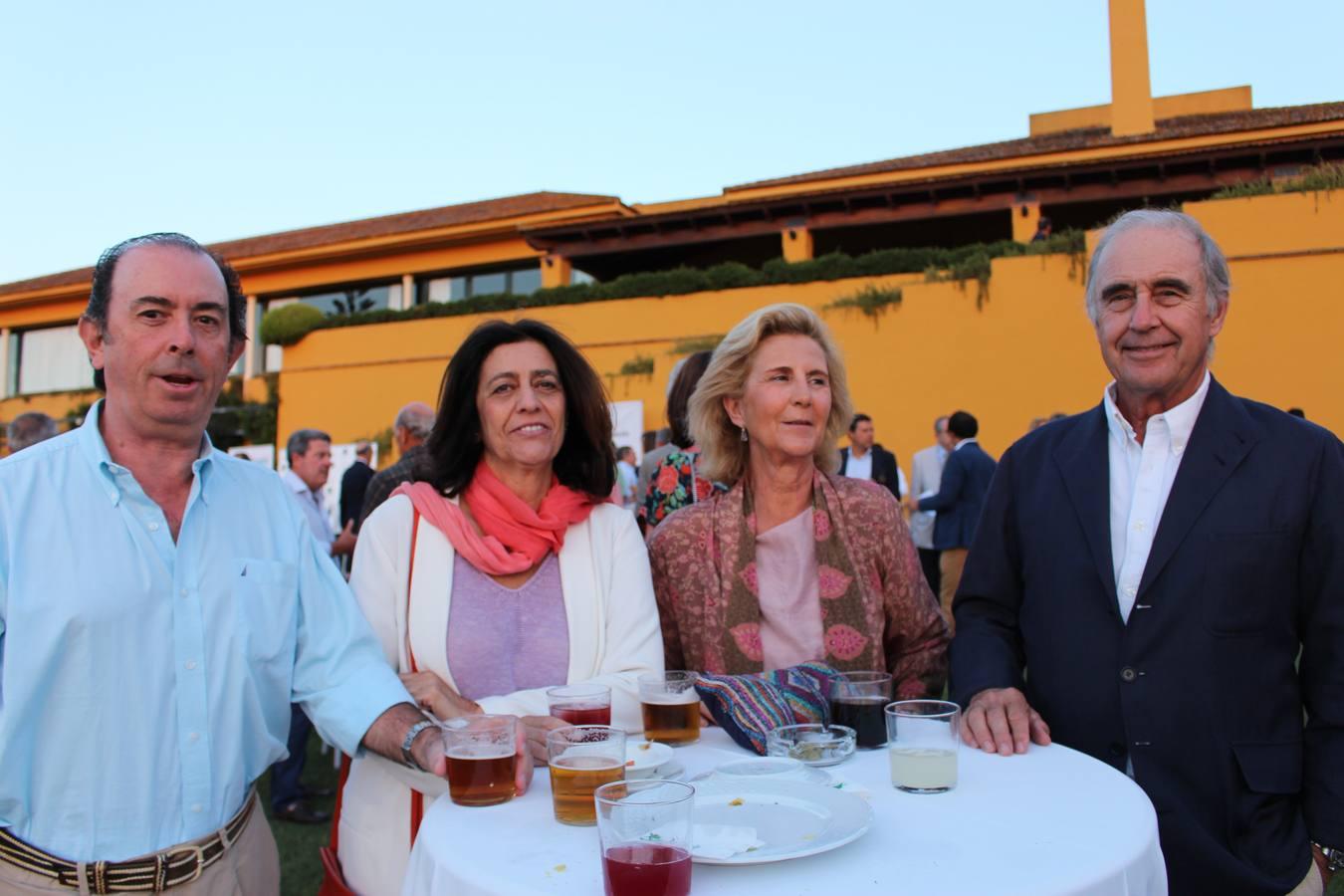 Joaquín Lozano, Selu Vizcaíno-Murube, Macarena Yñiguez y Carlos Serra