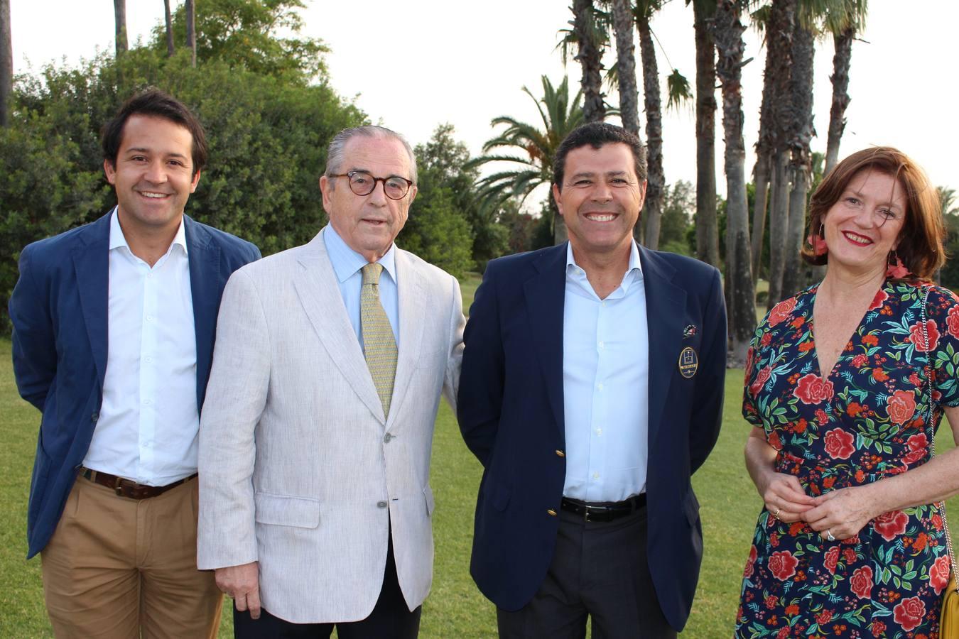 Gonzalo Goy, Enrique Osborne, Enrique Martín y María Luisa Alonso