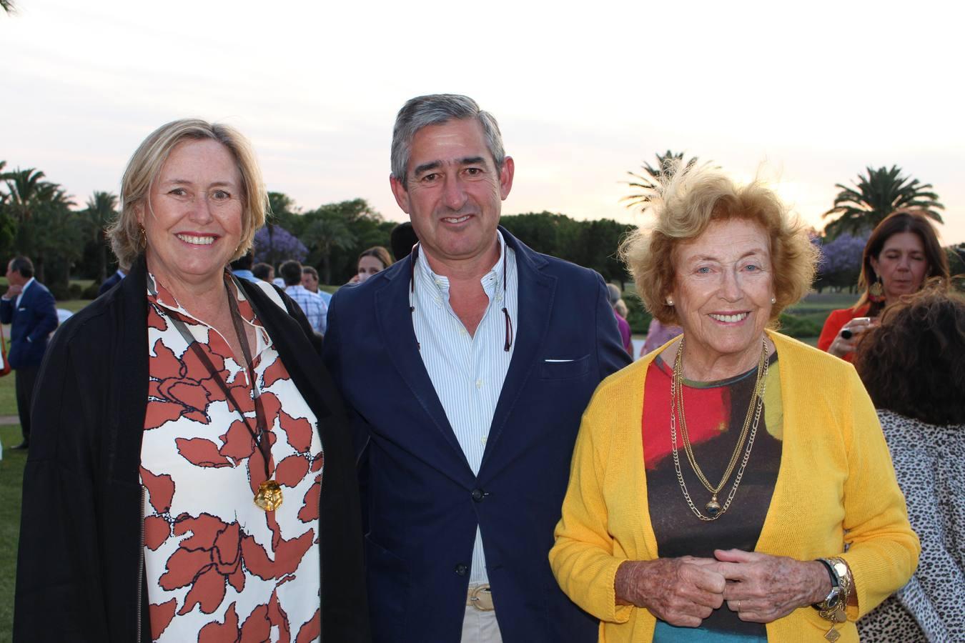 Cristina Vázquez Terry, Diego Parladé Soto y Cristina Terry