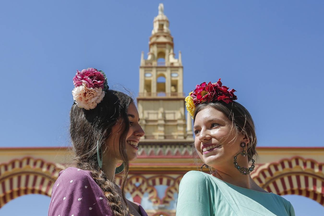 En imágenes, el ambiente de las casetas el domingo en la Feria de Córdoba