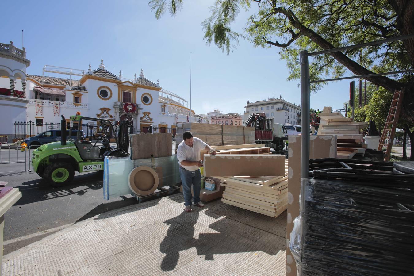 Sevilla se prepara para el desfile del Día de las Fuerzas Armadas 2019