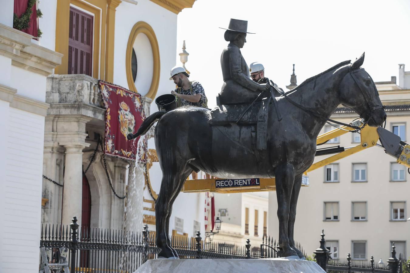 Sevilla se prepara para el desfile del Día de las Fuerzas Armadas 2019