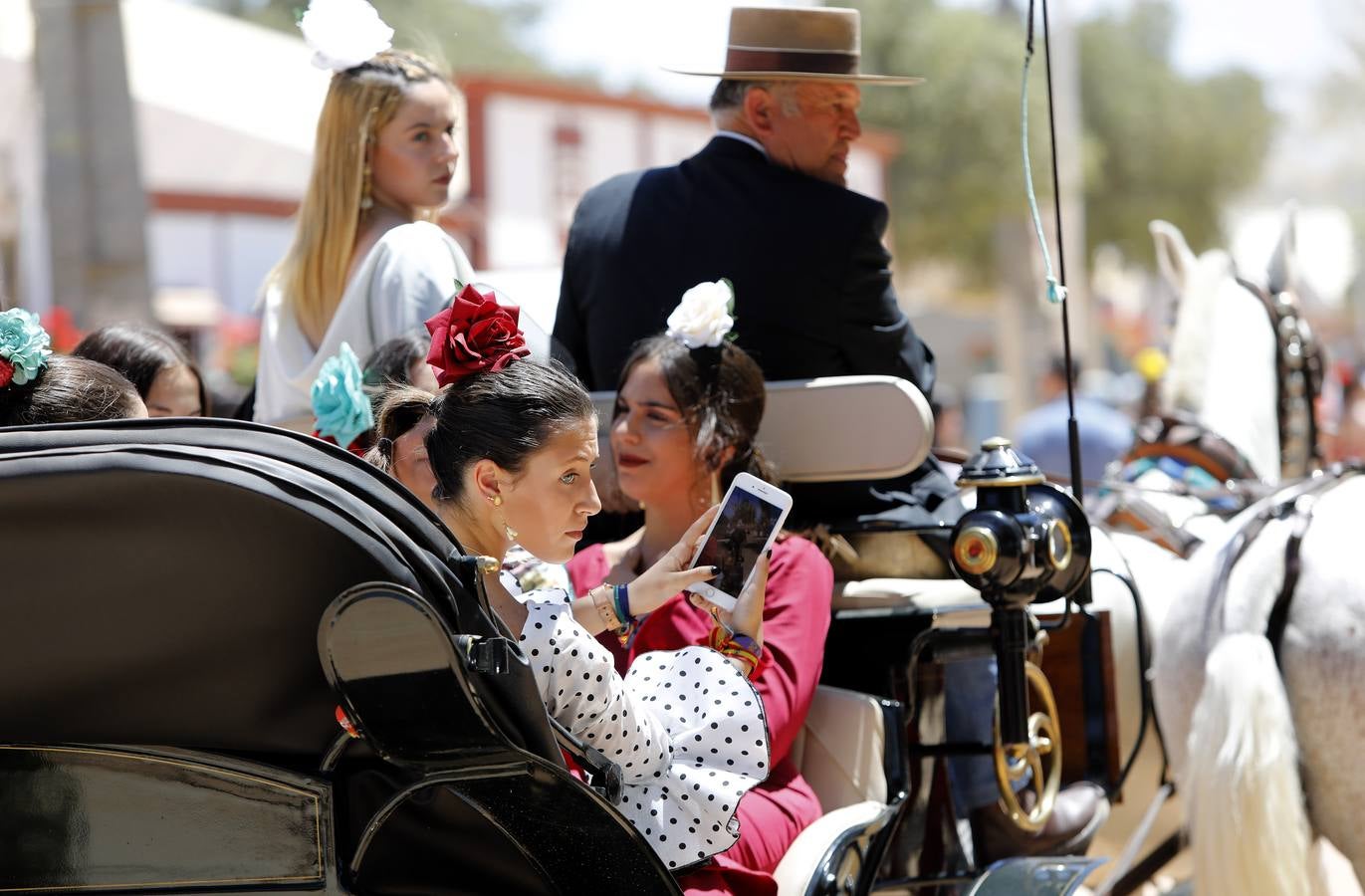 La jornada del jueves de Feria en Córdoba, en imágenes