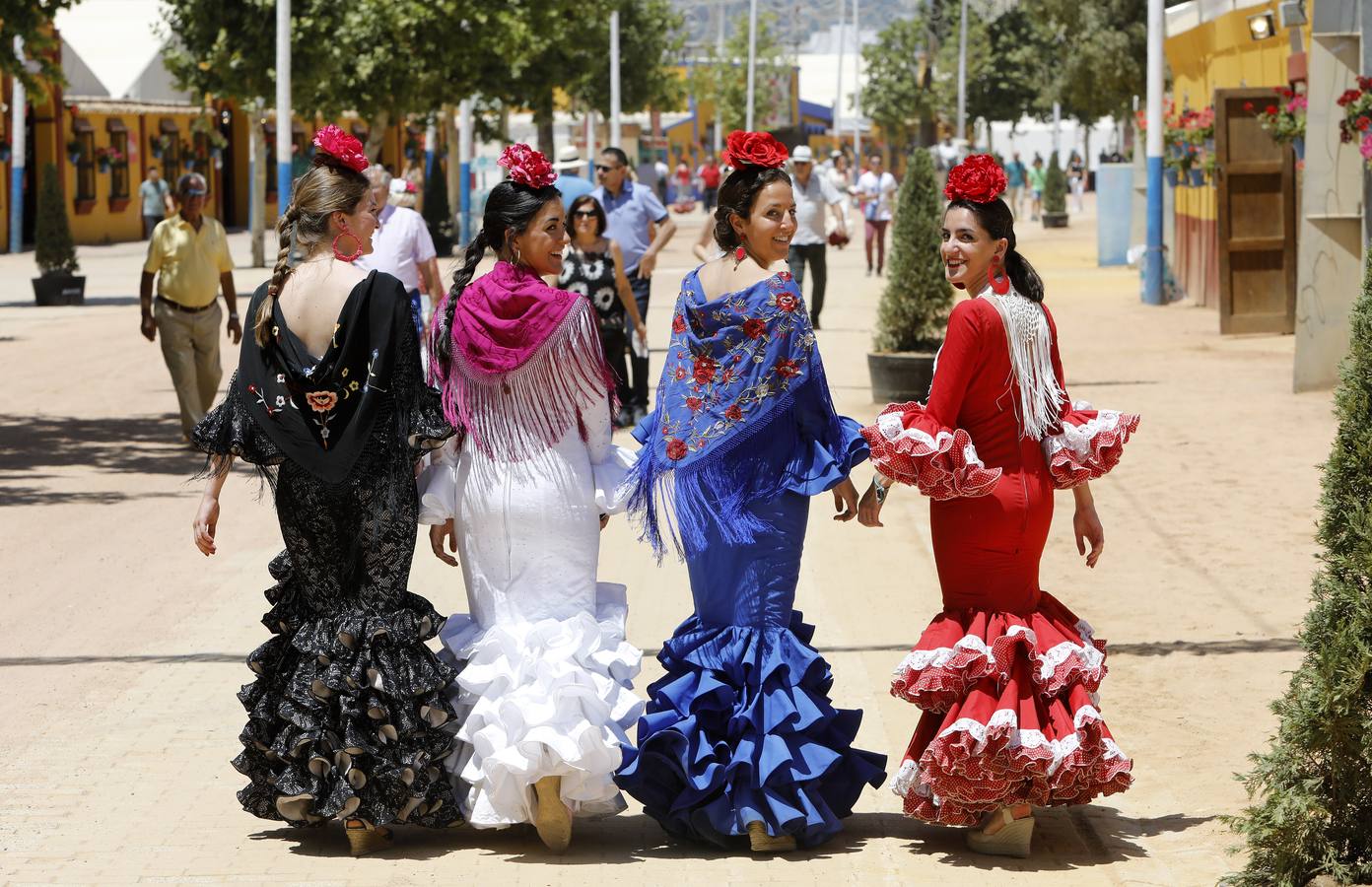 La jornada del jueves de Feria en Córdoba, en imágenes