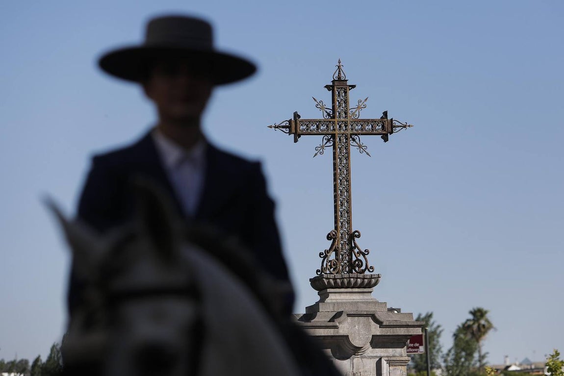 La salida de la hermandad del Rocío de Córdoba, en imágenes