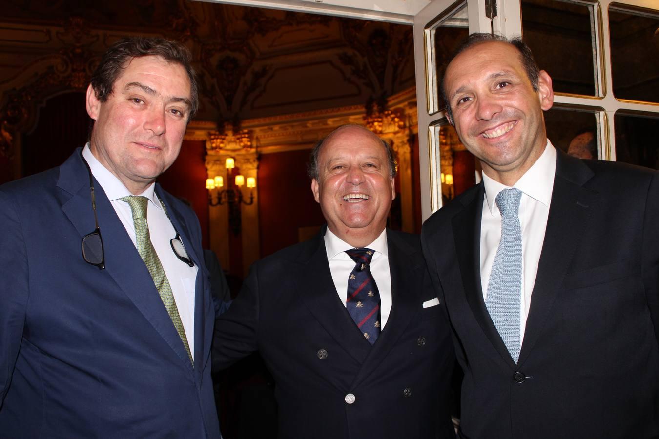 Ignacio Candau, Carlos Carrasco y Luis Mauro