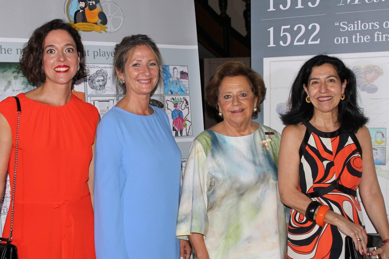 Inês Brito, Eunice Cruz, Isabel Silvana Godinho y Olga Tassara